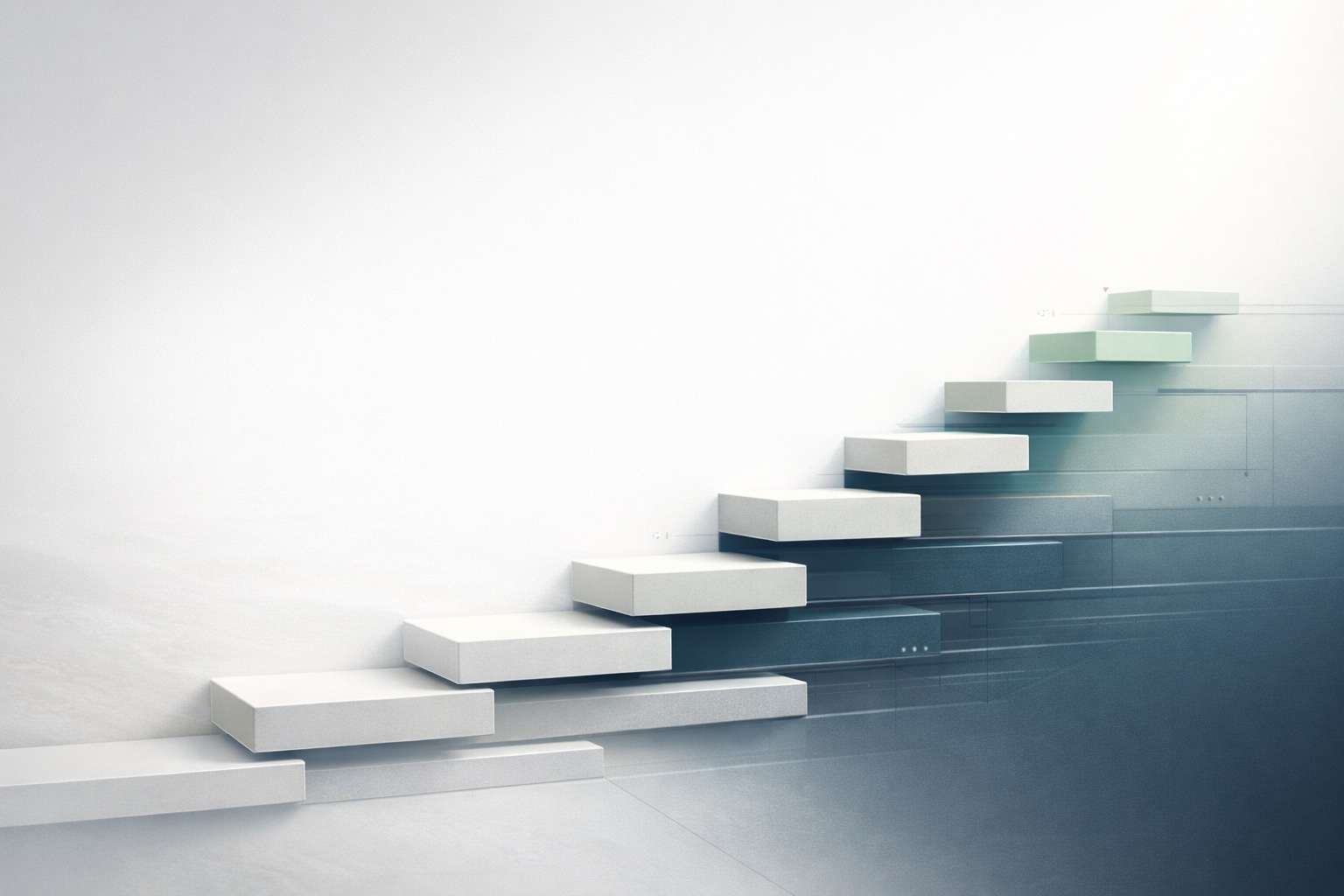 How we got startet - stairs