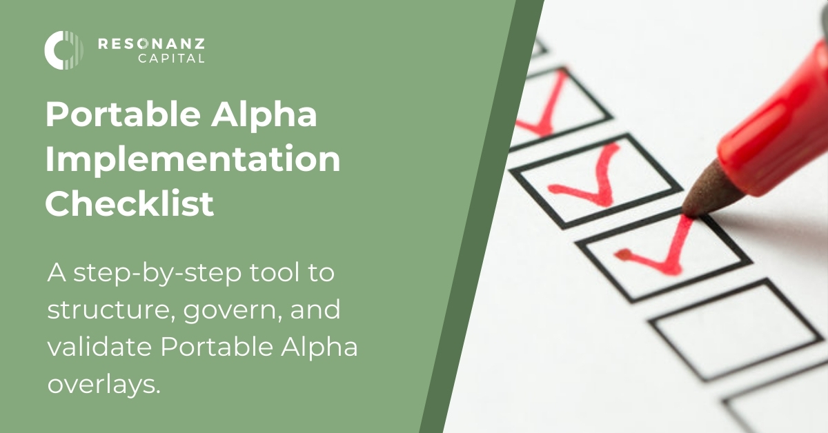 resonanz-Portable Alpha Implementation Checklist